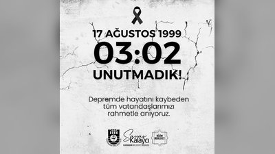 Karaman Belediye Başkanı Kalaycı'dan 17 Ağustos Depremi Mesajı