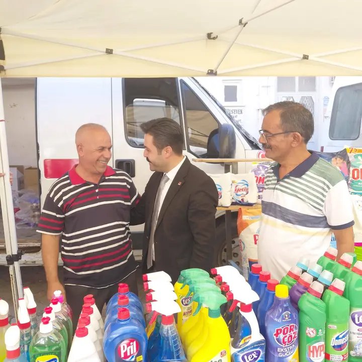 CHP Karaman İl Başkanlığı'ndan Pazar Ziyareti: Ekonomik Sıkıntılar Dinlendi