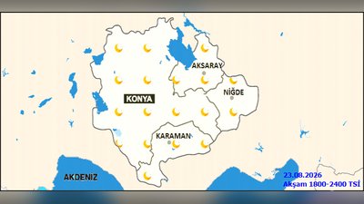 MGM Karaman'dan Yeni Hava Durumu Raporu: Sıcaklıklar Mevsim Normallerinin Üzerinde Seyredecek