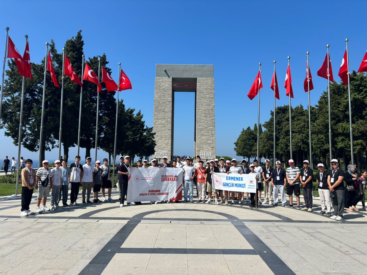 Karaman'dan 38 Genç, Çanakkale Destanı'na Tanıklık Etti