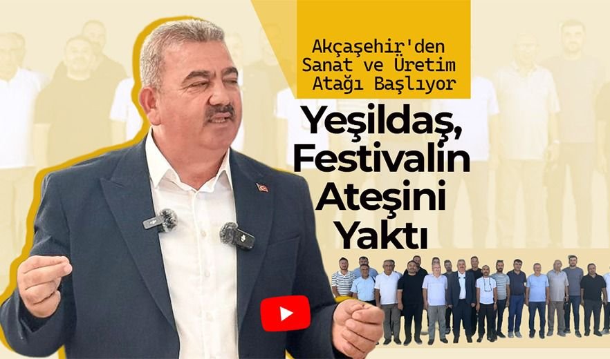 Akçaşehir'de 1. Altın Elma Kısa Film Festivali Heyecanı Başladı