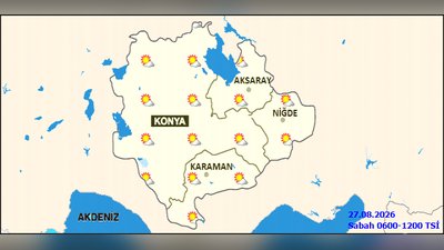Karaman'da Hava Durumu Değişiyor: Hafta Sonu Sağanak Yağış Geliyor