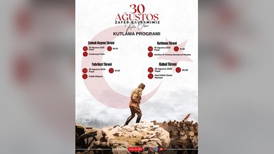 Karaman Valiliği'nden 30 Ağustos Zafer Bayramı Kutlama Programı Duyurusu