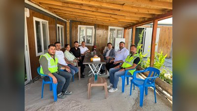 Milletvekili Osman Sağlam ve Parti Yöneticileri, Sarıkeçili Yörükleri Konut Projesini İnceledi