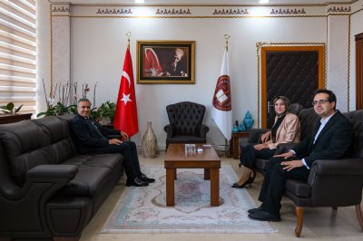 Karaman Valisi Çiçek'ten Cumhuriyet Başsavcısı Ünver'e Adli Yıl Ziyareti