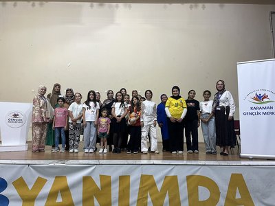 Karaman Gençlik Merkezi Yaz Kulübü'ne Unutulmaz Kapanış