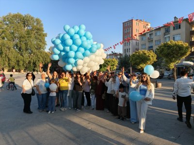 Karaman'da Bulut İçin Umut Balonları Gökyüzüne Yükseldi
