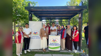 Karaman Gençlik Merkezi'nden Halk Sağlığı Haftası'na Destek