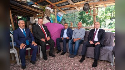 Karaman Valisi Çiçek'ten Şehit Ailesine Anlamlı Ziyaret