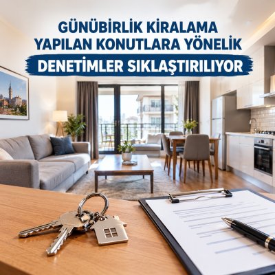 Karaman'da Günübirlik Kiralık Konutlara Yönelik Denetimler Sıkılaştırılıyor