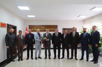 Karaman Valisi Çiçek, Ahilik Haftası Kutlama Heyetini Ağırladı