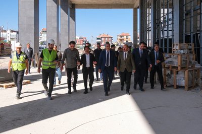 Karaman Eğitim ve Araştırma Hastanesi Ek Bina İnşaatında Yüzde 85 Tamamlanma