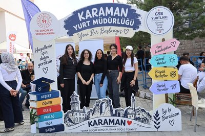 Karaman'da Yeni Gelen Üniversite Öğrencilerine GSB'den Sıcak Karşılama