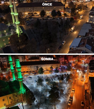 Karaman Belediyesi Park ve Yeşil Alanlarda Aydınlatma ve Yenileme Çalışmalarını Sürdürüyor