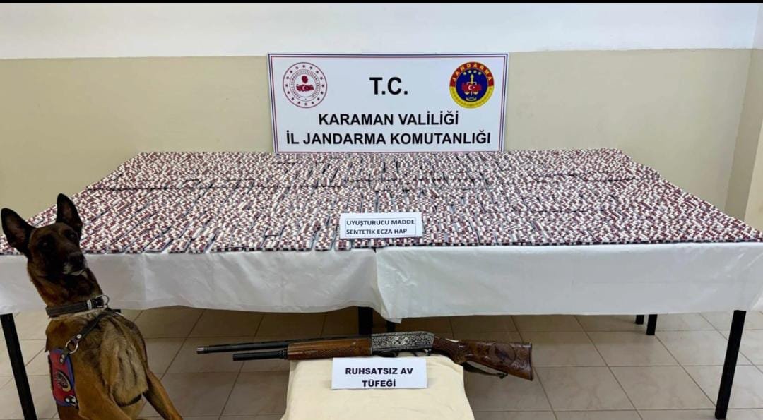 35 İlde Dev Narkotik Operasyonu: Karaman'da da Uyuşturucuya Darbe