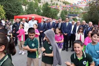 Ermenek'te 'Sıfır Atıkla Güçlenen Kırsal' Çocuk Şenliği Düzenlendi