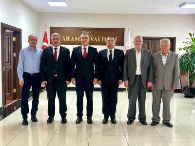 İKEV Vakfı'ndan Karaman Valisi Hayrettin Çiçek'e Hayırlı Olsun Ziyareti