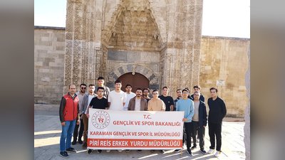 Karaman Gençlik Merkezi'nden KYK'lı Gençlere Şehir Keşfi