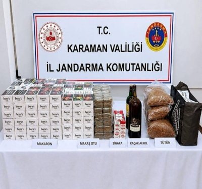 Karaman Jandarma'dan Kapsamlı Operasyon: 80 Şahıs Yakalandı, Çok Sayıda Suç Unsuru Ele Geçirildi