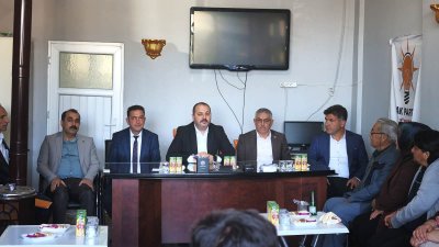AK Parti Karaman İl Teşkilatı, Ayrancı'da Muhtarlar ve Teşkilatla Bir Araya Geldi
