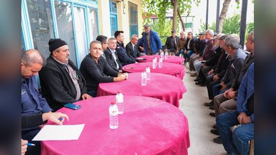 Karaman Valisi Çiçek, Ermenek Köylerinde Vatandaşlarla Buluştu