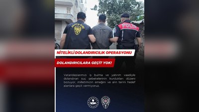 Mersin'de Dev Dolandırıcılık Operasyonu: 13 Gözaltı, 16 Milyon TL Mağduriyet