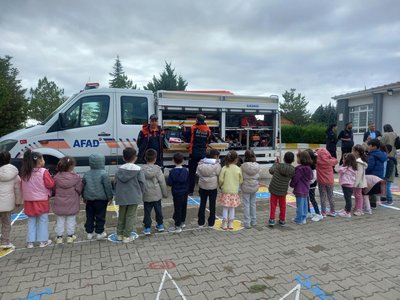AFAD Karaman'dan Minik Öğrencilere Afet Farkındalık Eğitimi