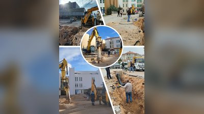 Karaman Belediyesi'nden Hastane Acil Girişine Altyapı Takviyesi