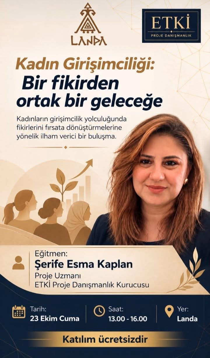 LANDA’da Kadın Girişimciliği Semineri Düzenleniyor