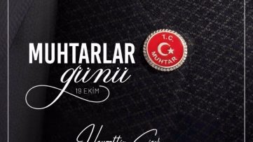 Vali Çiçek'ten Muhtarlar Günü Mesajı