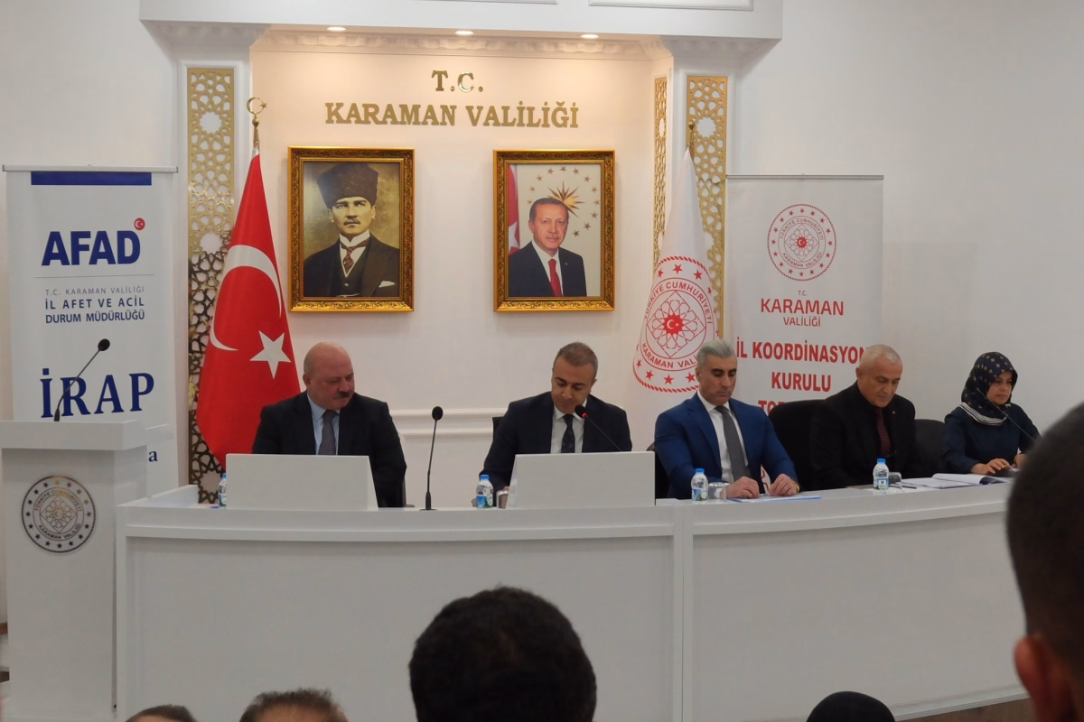 Karaman'da 2026 Yılı Yatırımları Değerlendirildi